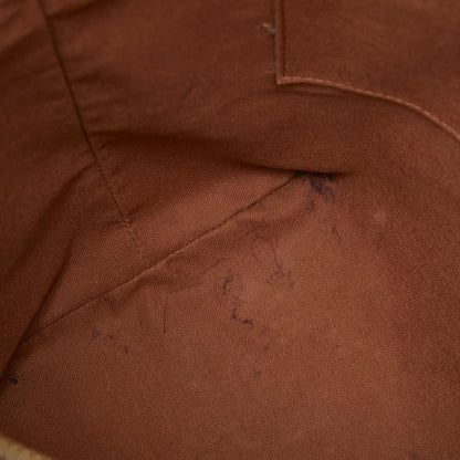 Louis Vuitton Brown Pvc Leather Shoulder Bag Tote Bag (Pre-Owned)