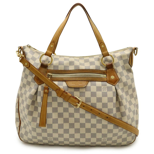 Louis Vuitton Damier Azur Ivory Damier Azur Handbag Shoulder Bag Tote Bag (Pre-Owned)