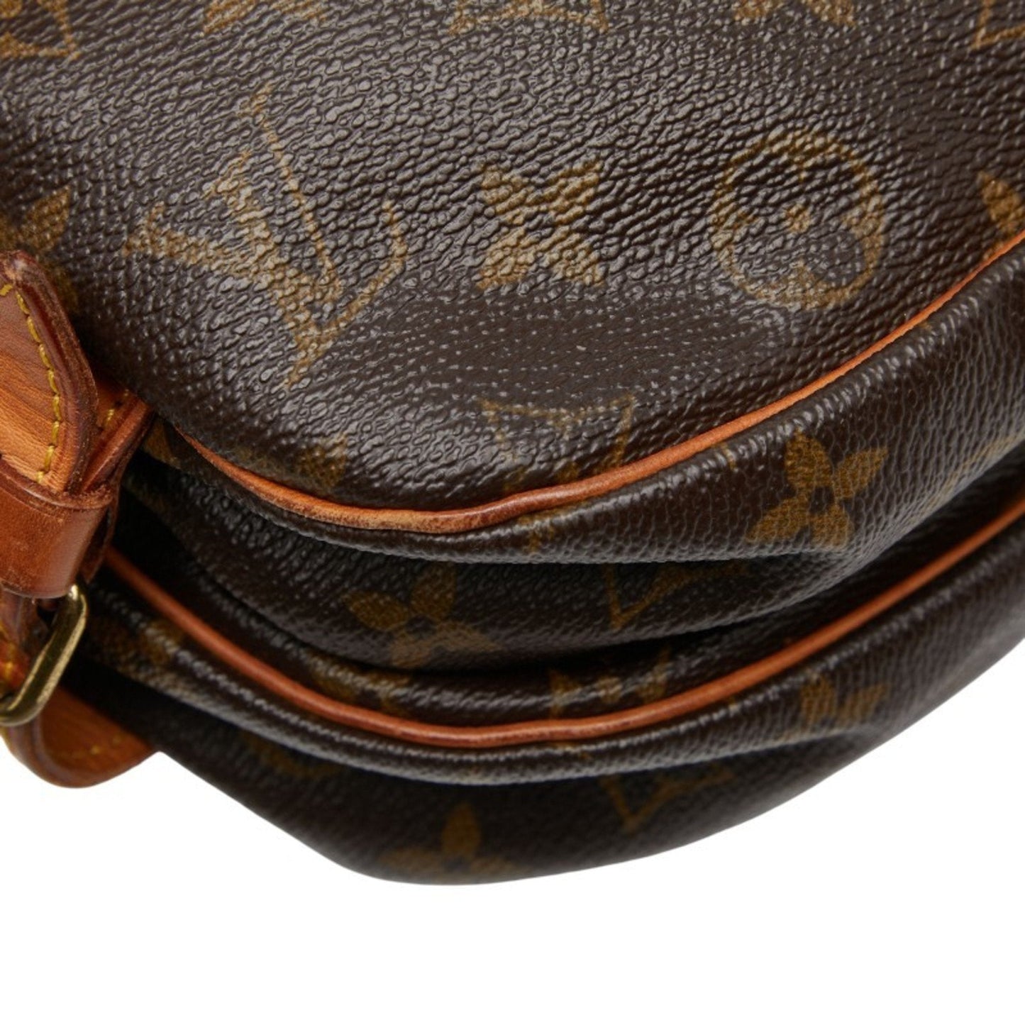 Louis Vuitton Brown Pvc Leather Shoulder Bag (Pre-Owned)