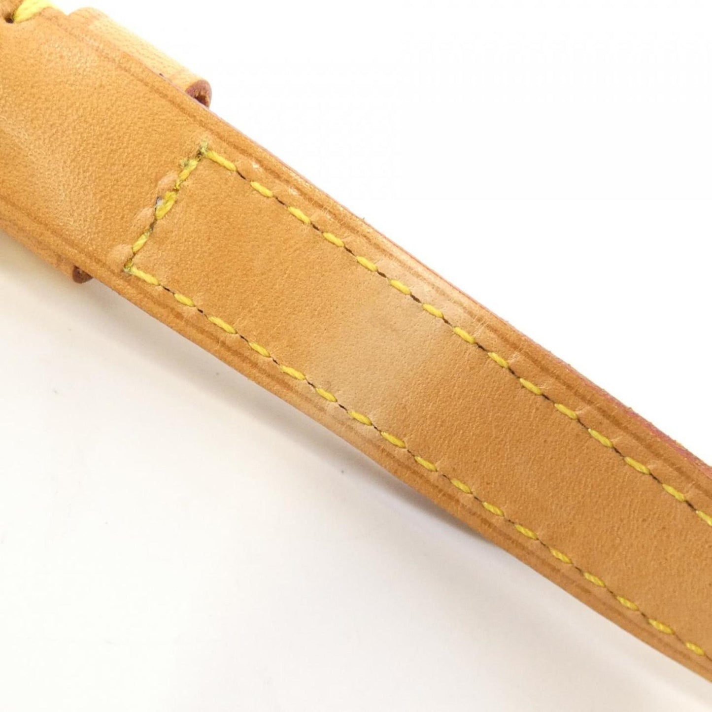 Louis Vuitton Marron Coated Canvas Shoulder Bag (Pre-Owned)