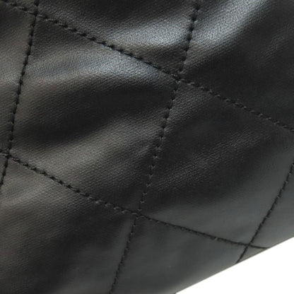 Chanel Paris Biarritz Black Leather Tote Bag (Pre-Owned)