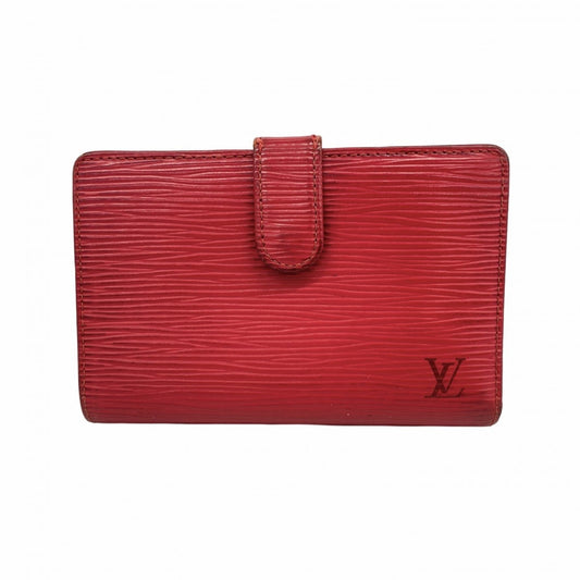 Louis Vuitton Castilian Red Wallet (Bi-Fold) (Pre-Owned)