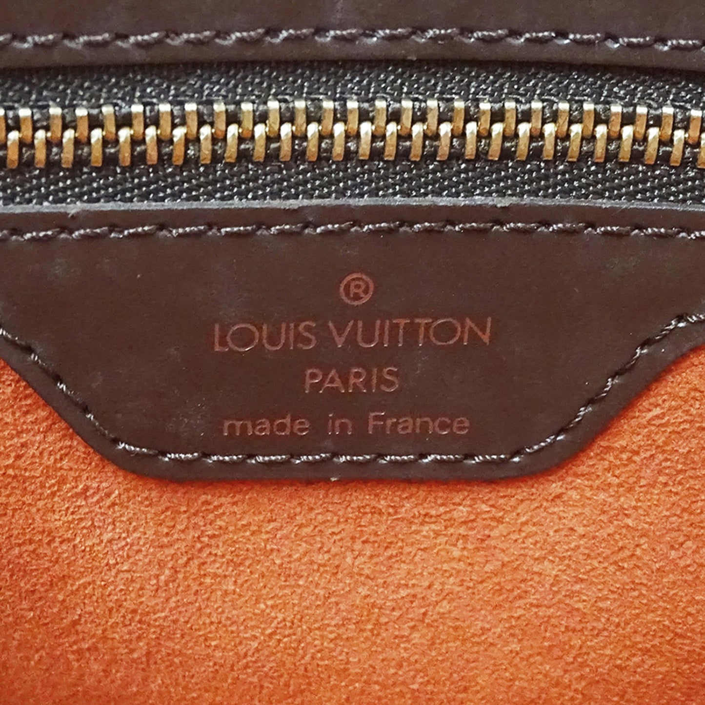 Louis Vuitton Brown Damier Canvas Damier Canvas Handbag Tote Bag (Pre-Owned)