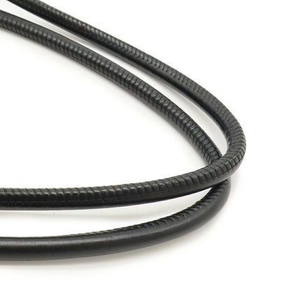 Chanel Camellia Black White Leather Shoulder Bag Tote Bag (Pre-Owned)