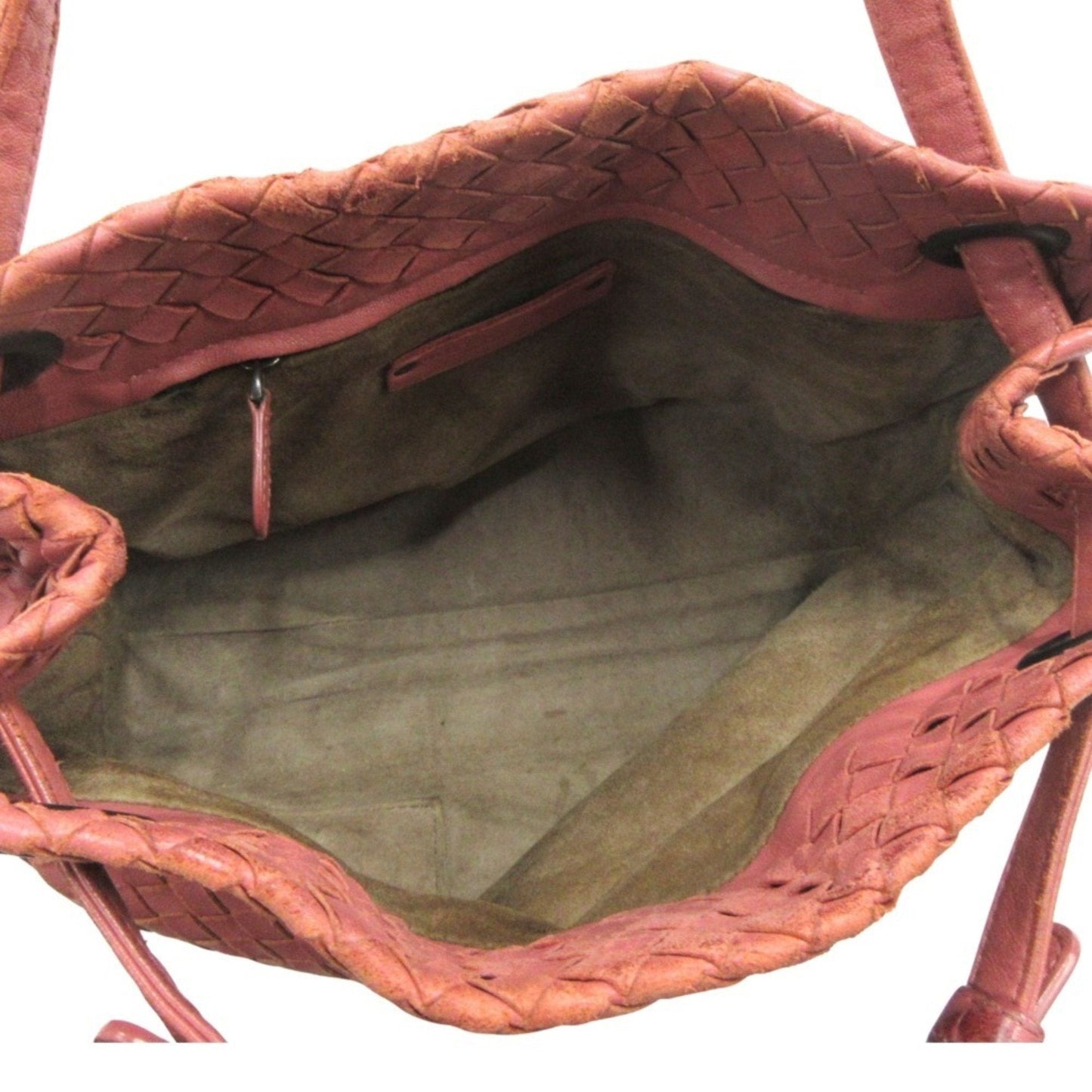 Bottega Veneta Pink Leather Tote Bag (Pre-Owned)