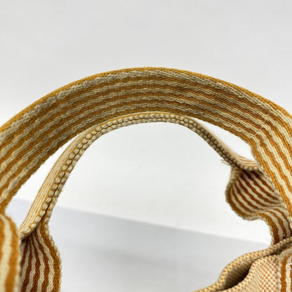 Hermes Orange Canvas Tote Bag (Pre-Owned)