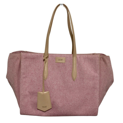 Giorgio Armani Pink Pink Beige Tote Bag (Pre-Owned)