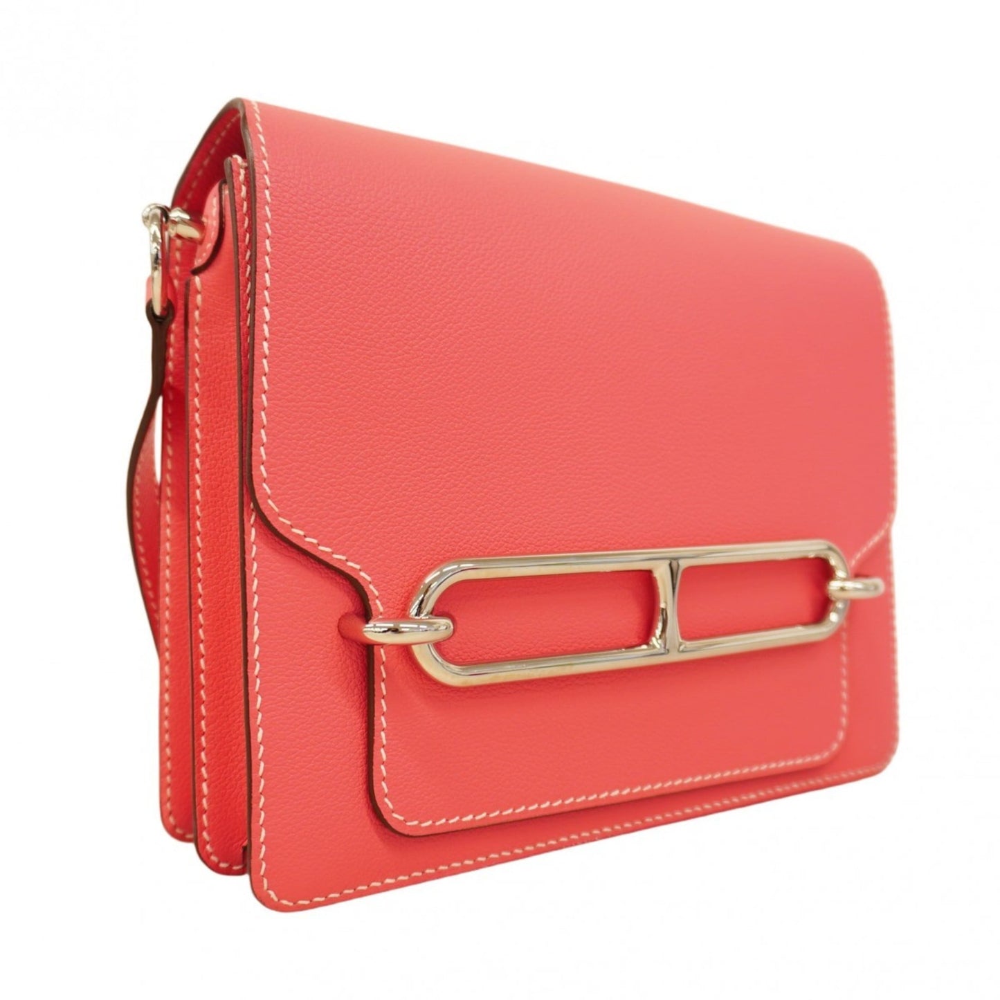 Hermes Rose Tyrien Shoulder Bag (Pre-Owned)