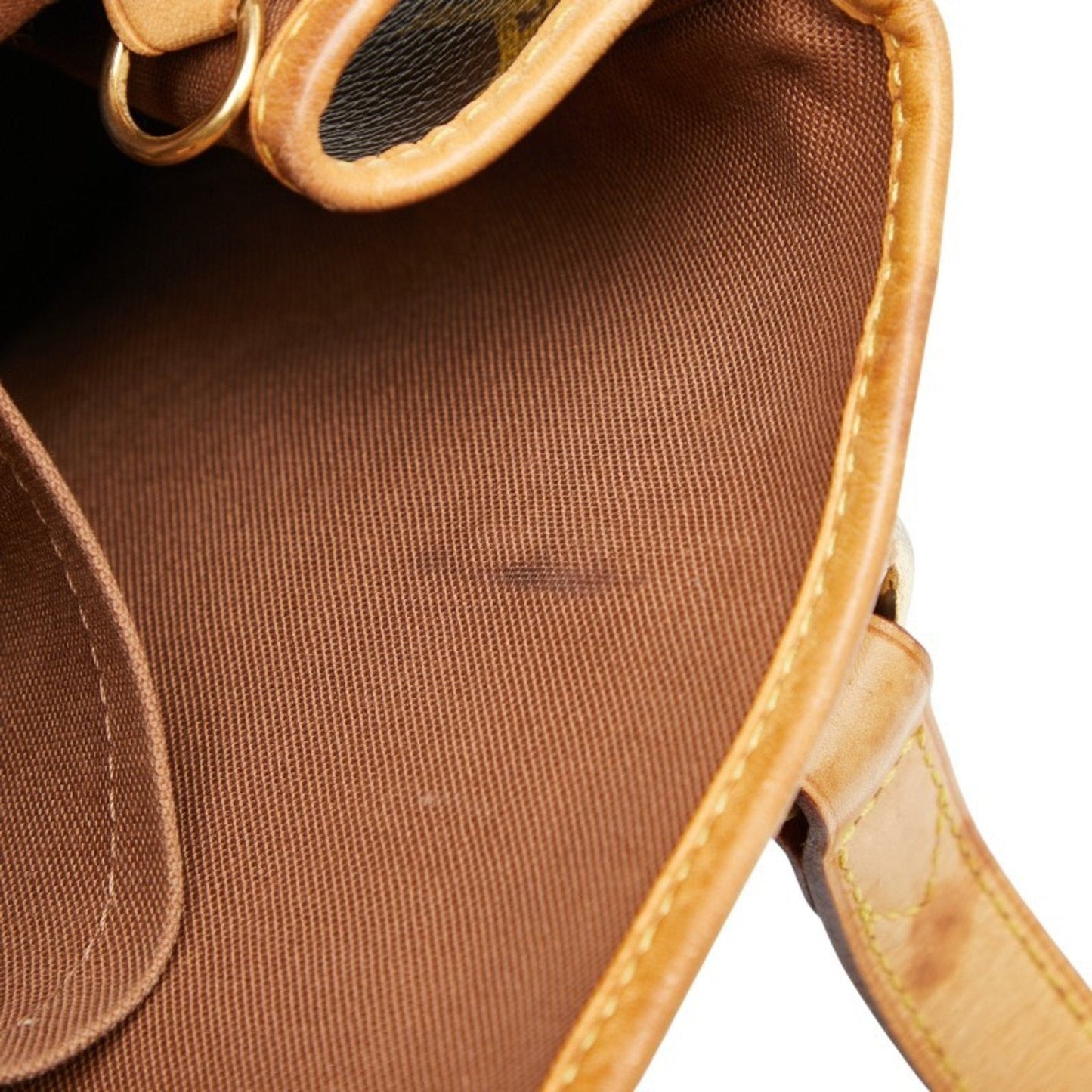 Louis Vuitton Brown Pvc Leather Handbag (Pre-Owned)