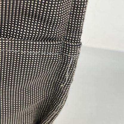 Hermes Gray Canvas Tote Bag (Pre-Owned)