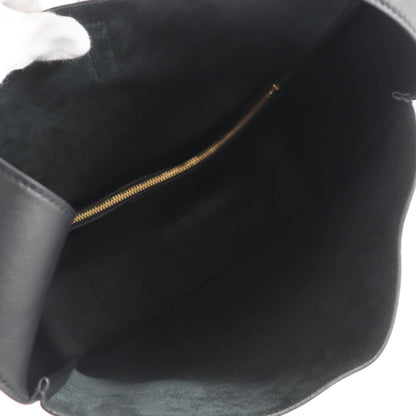 Saint Laurent Black Leather Shoulder Bag (Pre-Owned)