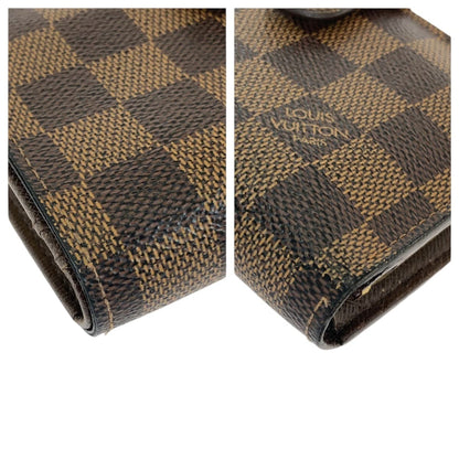 Louis Vuitton Brown Pvc Wallet (Bi-Fold) (Pre-Owned)