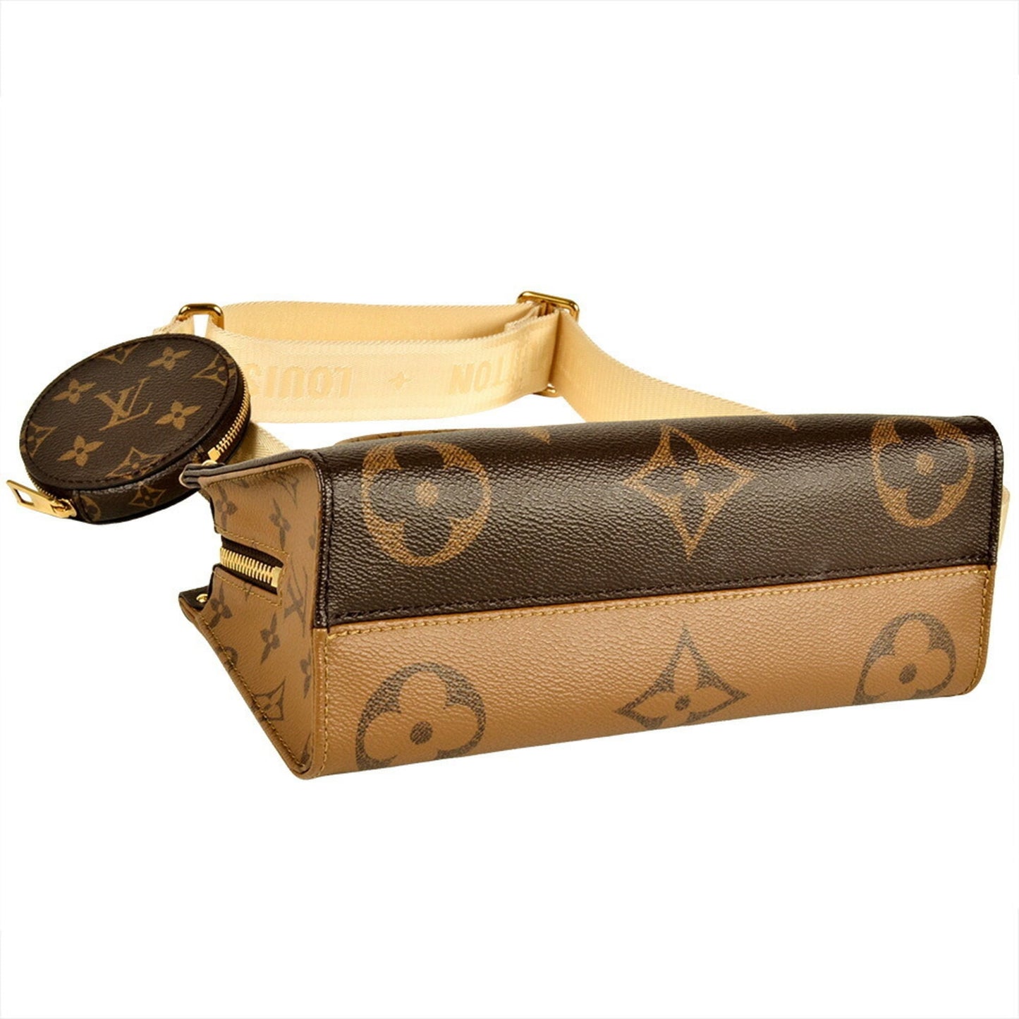 Louis Vuitton Brown Monogram Reverse Handbag (Pre-Owned)