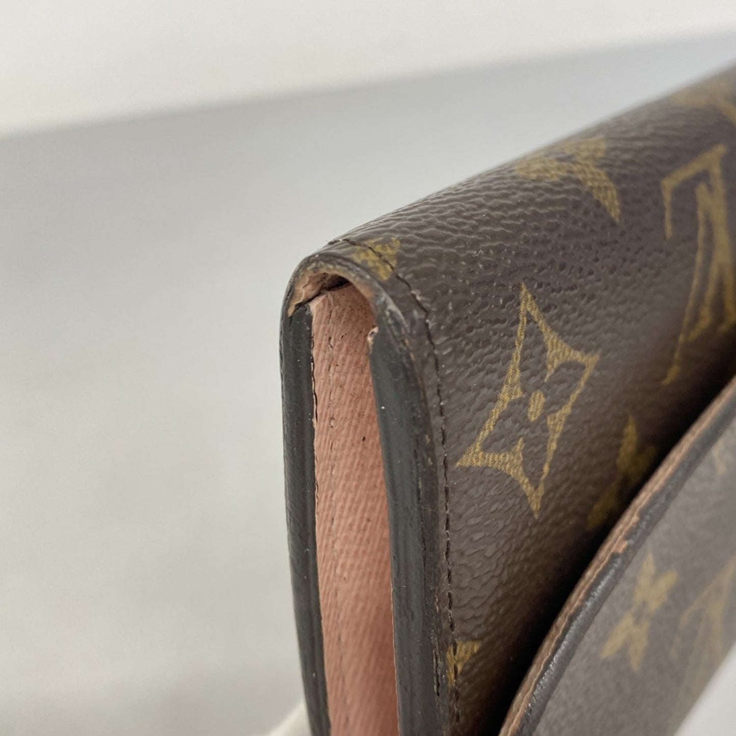 Louis Vuitton Brown Rose Ballerine Long Wallet (Bi-Fold) (Pre-Owned)