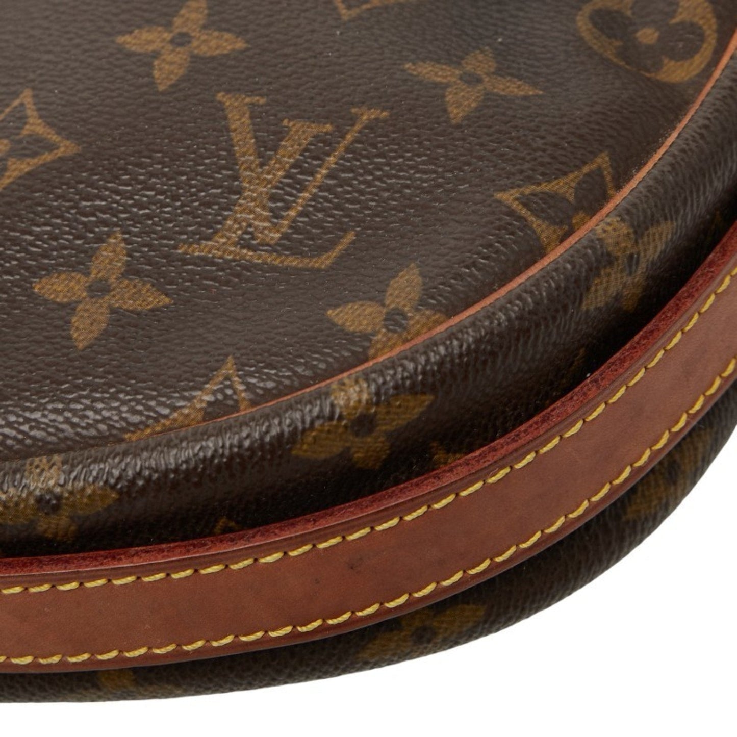 Louis Vuitton Brown Pvc Leather Shoulder Bag (Pre-Owned)