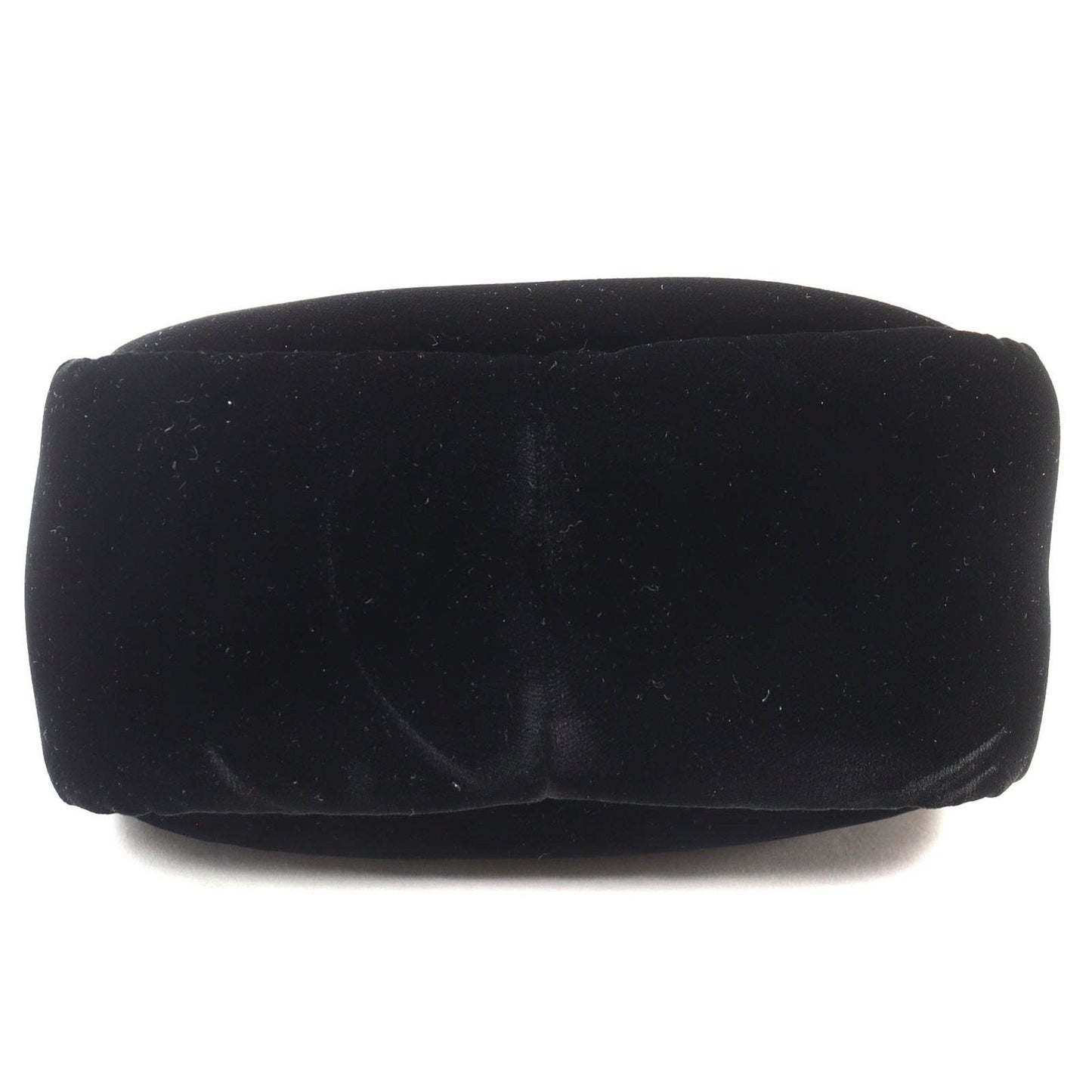 Prada Black Velvet Handbag Shoulder Bag (Pre-Owned)