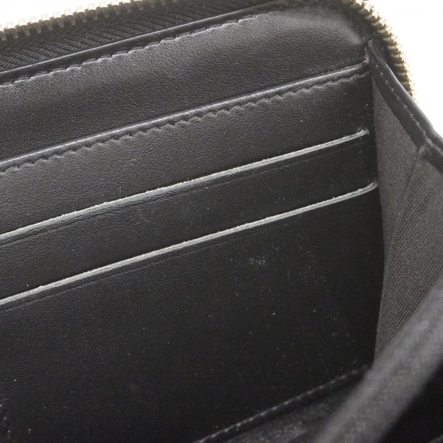 Chanel Navy Fabric Long Wallet (Bi-Fold) (Pre-Owned)