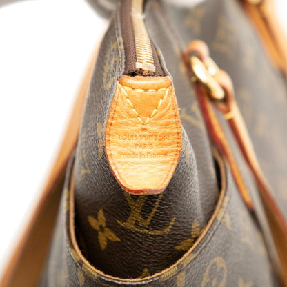 Louis Vuitton Brown Pvc Leather Shoulder Bag Tote Bag (Pre-Owned)