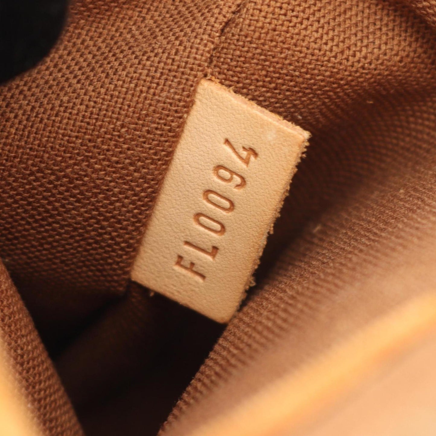 Louis Vuitton Brown Pvc Leather Handbag (Pre-Owned)