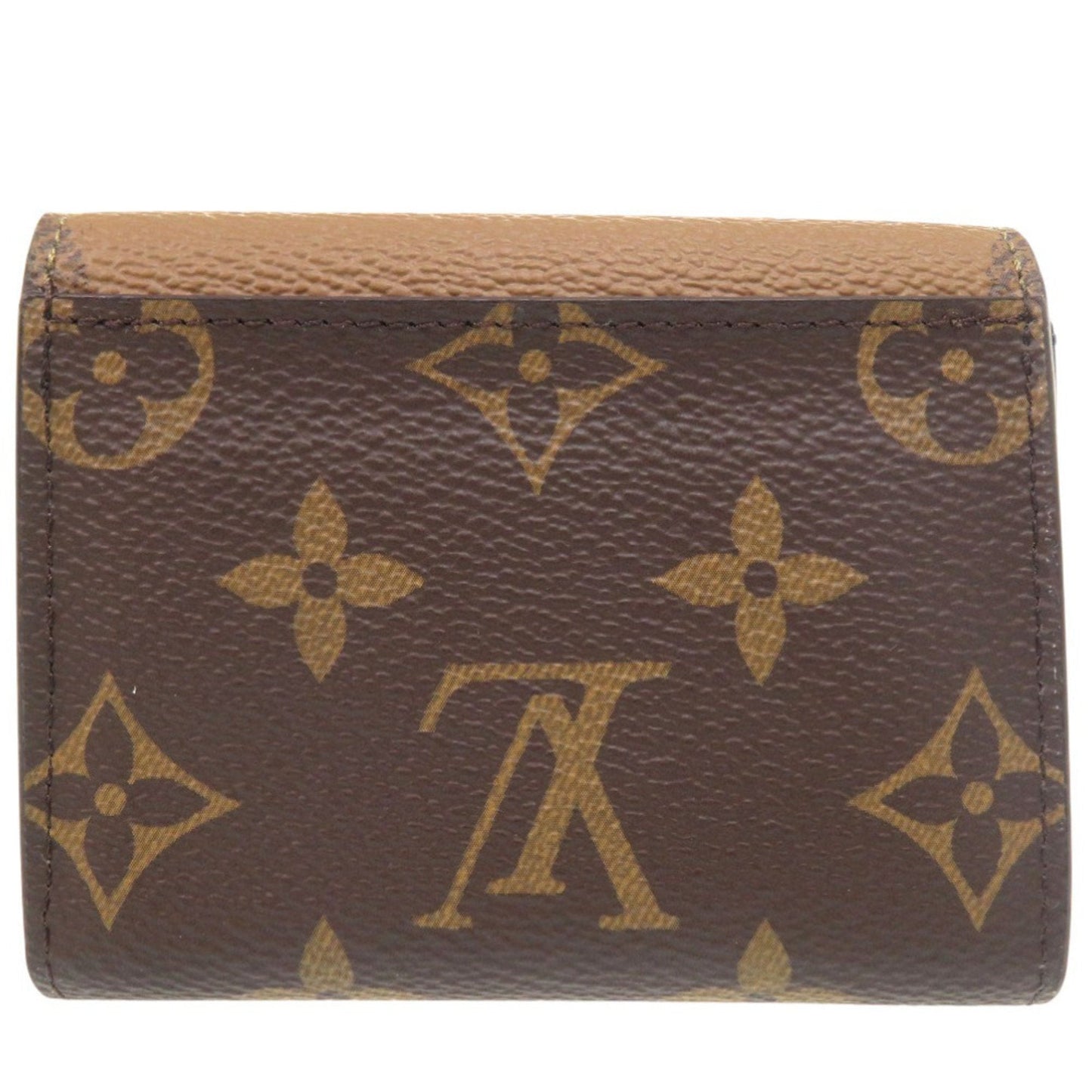 Louis Vuitton Brown Monogram Monogram Wallet (Tri-Fold) (Pre-Owned)