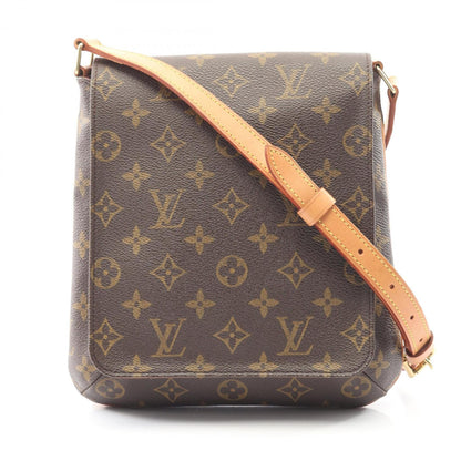 Louis Vuitton Brown Pvc Leather Shoulder Bag (Pre-Owned)
