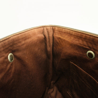 Hermes Brown Polyester Tote Bag (Pre-Owned)