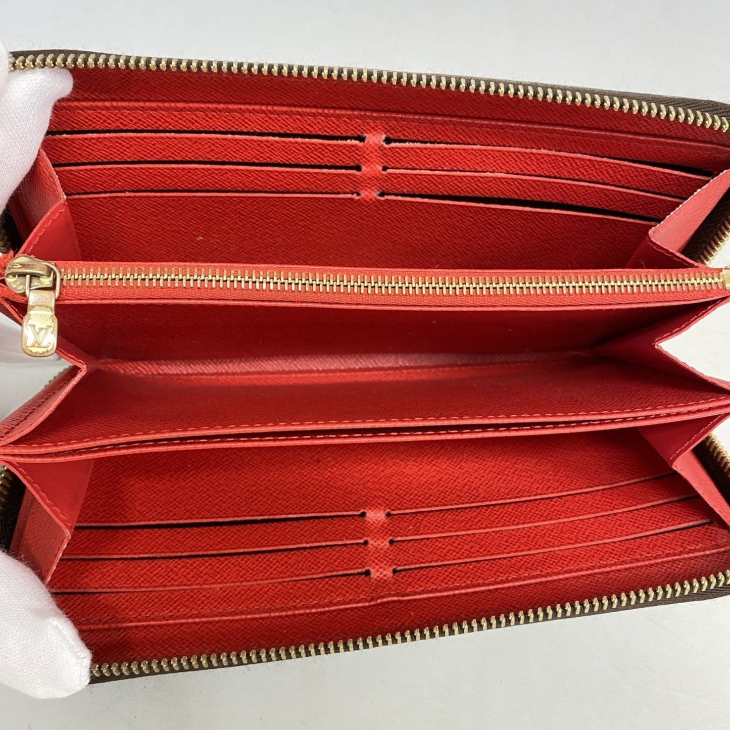 Louis Vuitton Brown Coquelicots Long Wallet (Bi-Fold) (Pre-Owned)