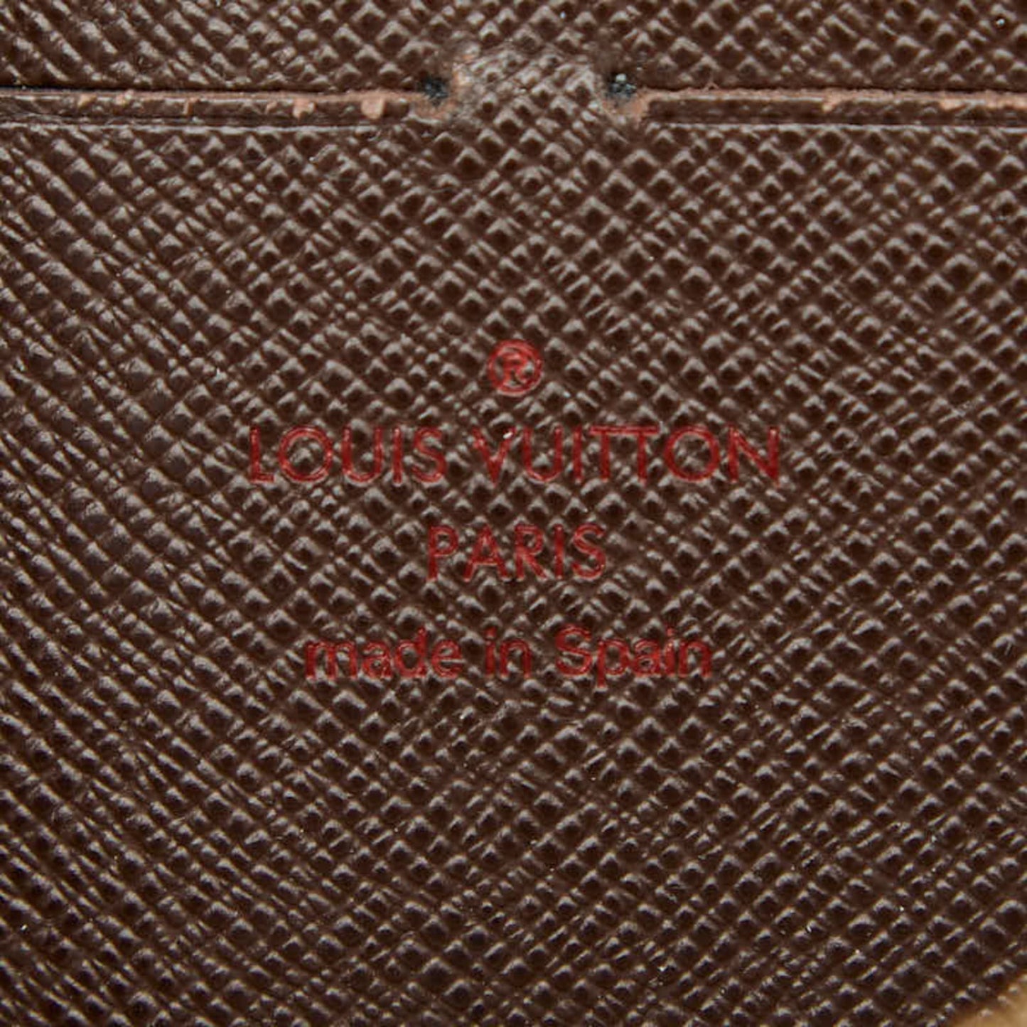 Louis Vuitton Brown Pvc Long Wallet (Bi-Fold) (Pre-Owned)