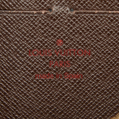 Louis Vuitton Brown Pvc Long Wallet (Bi-Fold) (Pre-Owned)