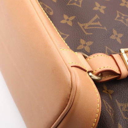 Louis Vuitton Brown Monogram Pvc Coated Canvas Leather Backpack (Pre-Owned)