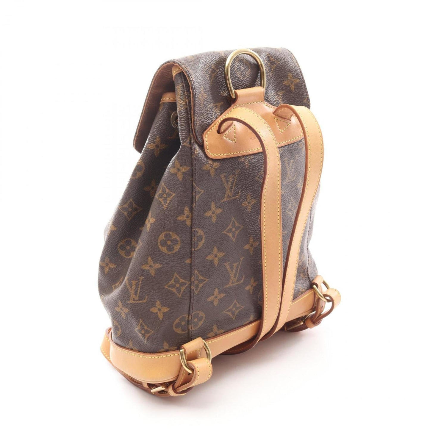 Louis Vuitton Brown Pvc Leather Backpack (Pre-Owned)