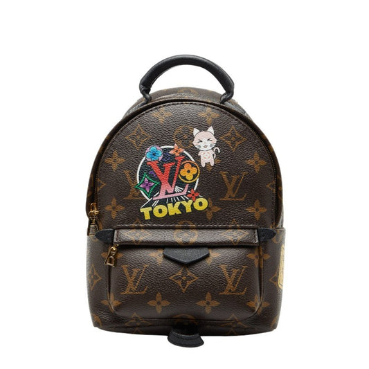 Louis Vuitton Brown Multi-Color Pvc Leather Backpack (Pre-Owned)