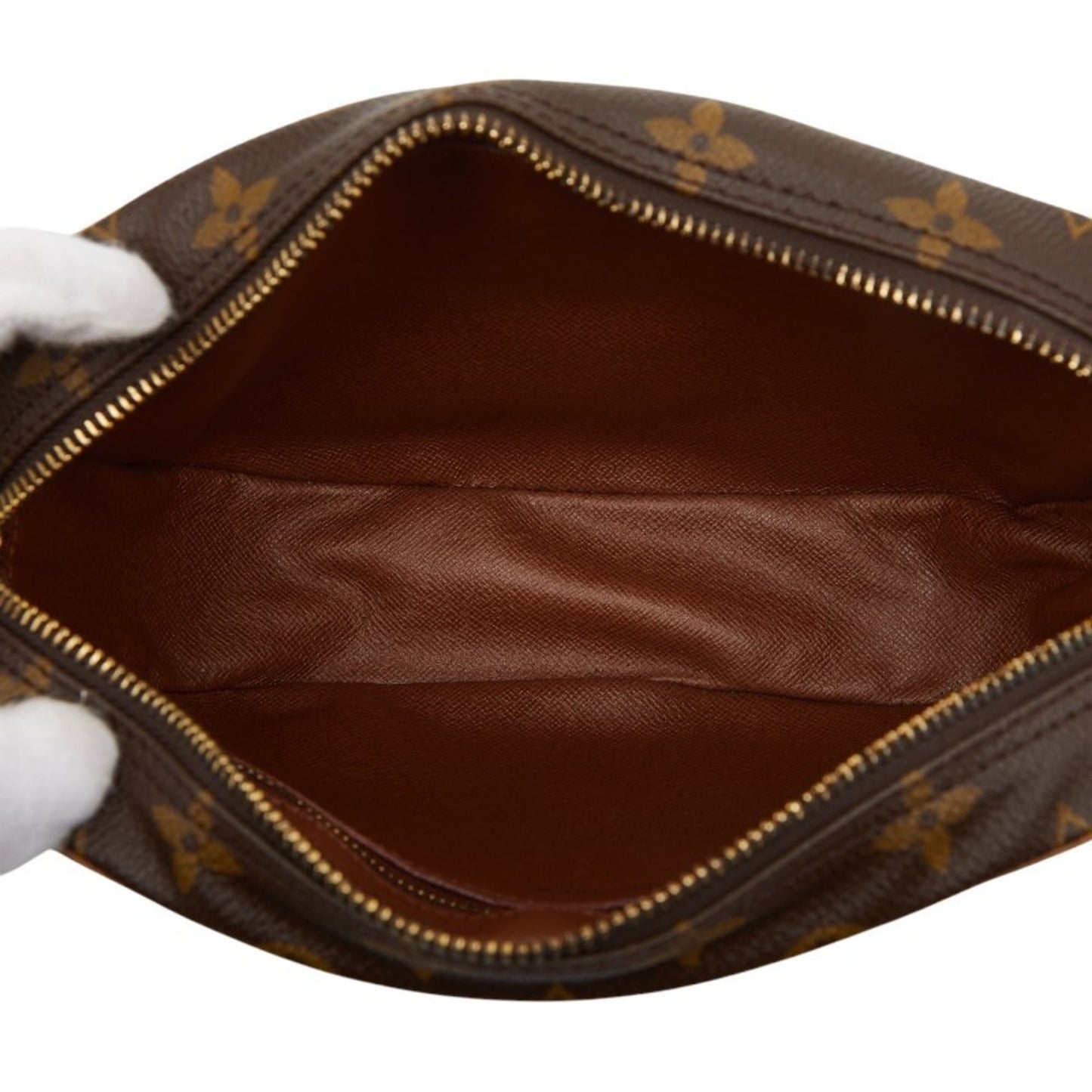 Louis Vuitton Brown Pvc Leather Shoulder Bag (Pre-Owned)