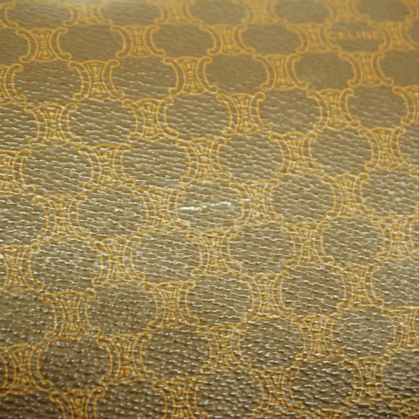 Celine Brown Pvc Tote Bag (Pre-Owned)