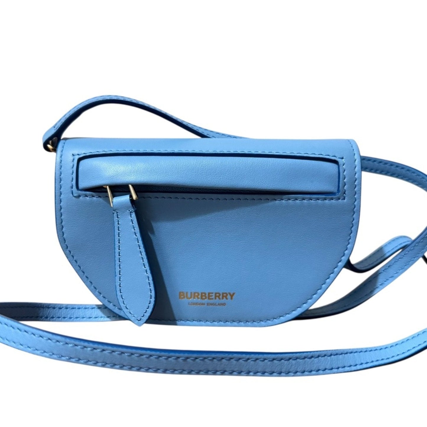 Burberry Blue Shoulder Bag (Pre-Owned)