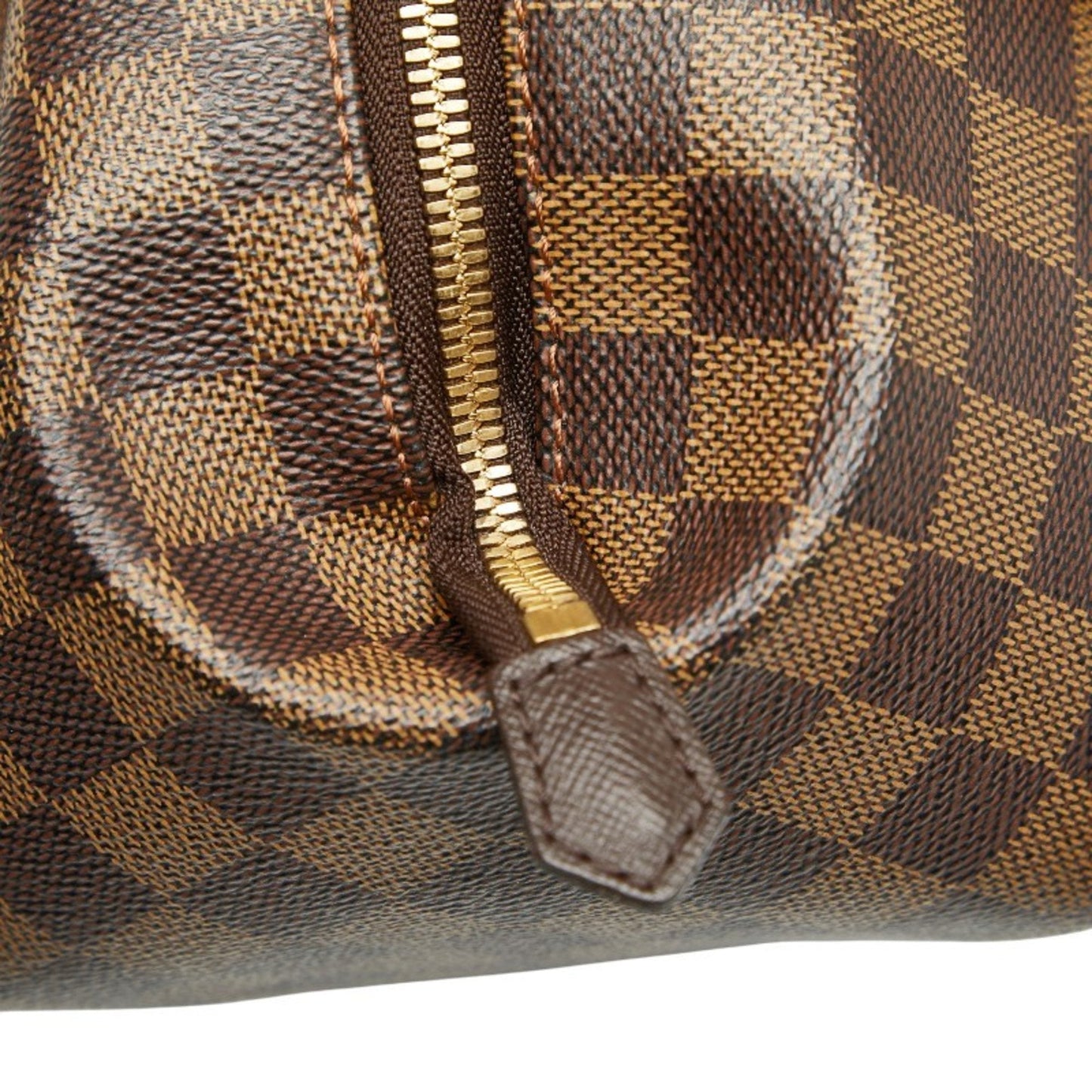 Louis Vuitton Brown Pvc Leather Handbag (Pre-Owned)