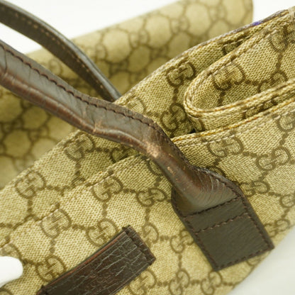 Gucci Brown Pvc Tote Bag (Pre-Owned)