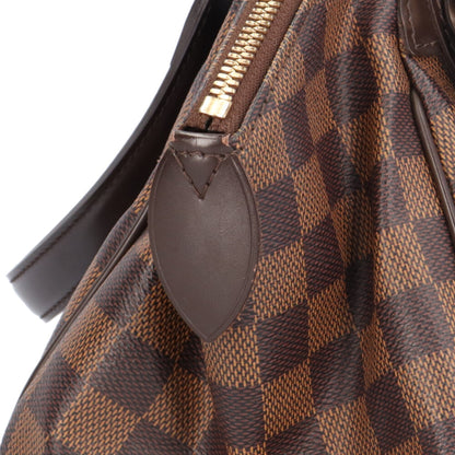 Louis Vuitton Brown Damier Canvas Handbag (Pre-Owned)