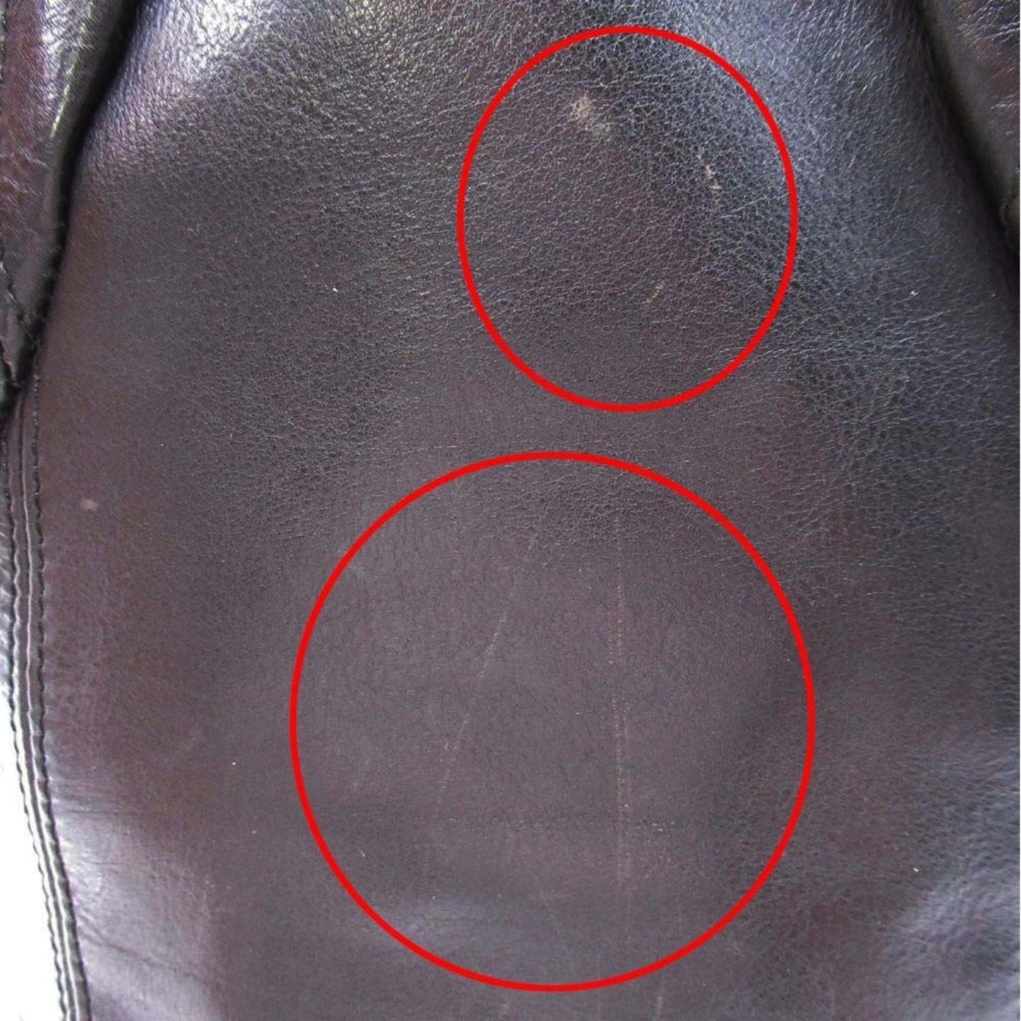 Unspecified Black Leather Pouch Tote Bag (Pre-Owned)