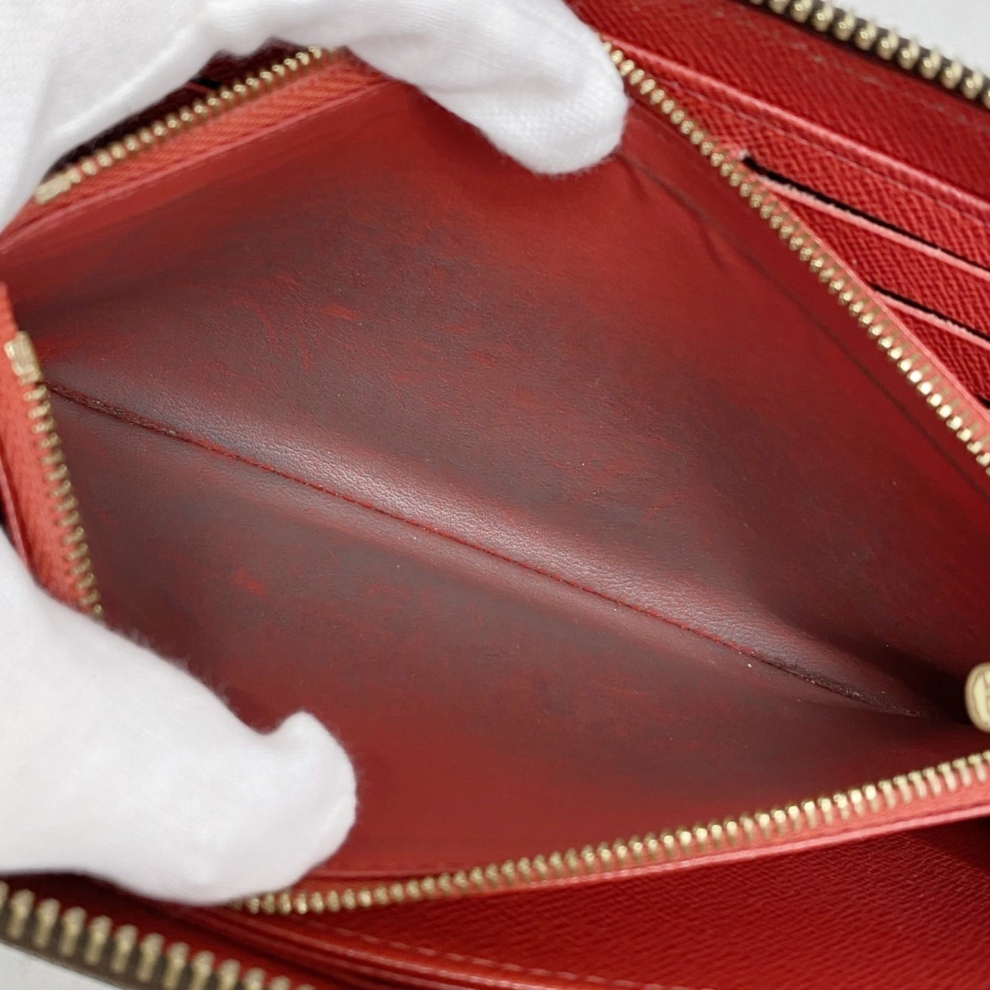 Louis Vuitton Brown Coquelicots Long Wallet (Bi-Fold) (Pre-Owned)