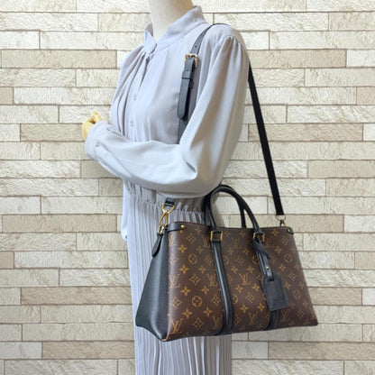 Louis Vuitton Monogram Black Brown Monogram Monogram Shoulder Bag (Pre-Owned)