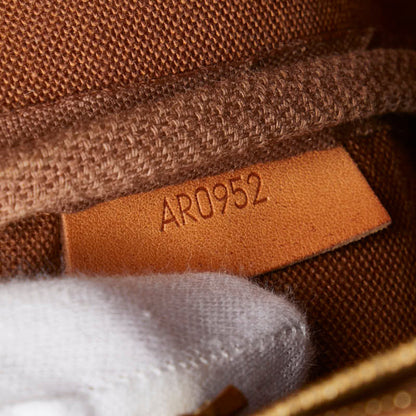 Louis Vuitton Brown Pvc Leather Shoulder Bag (Pre-Owned)