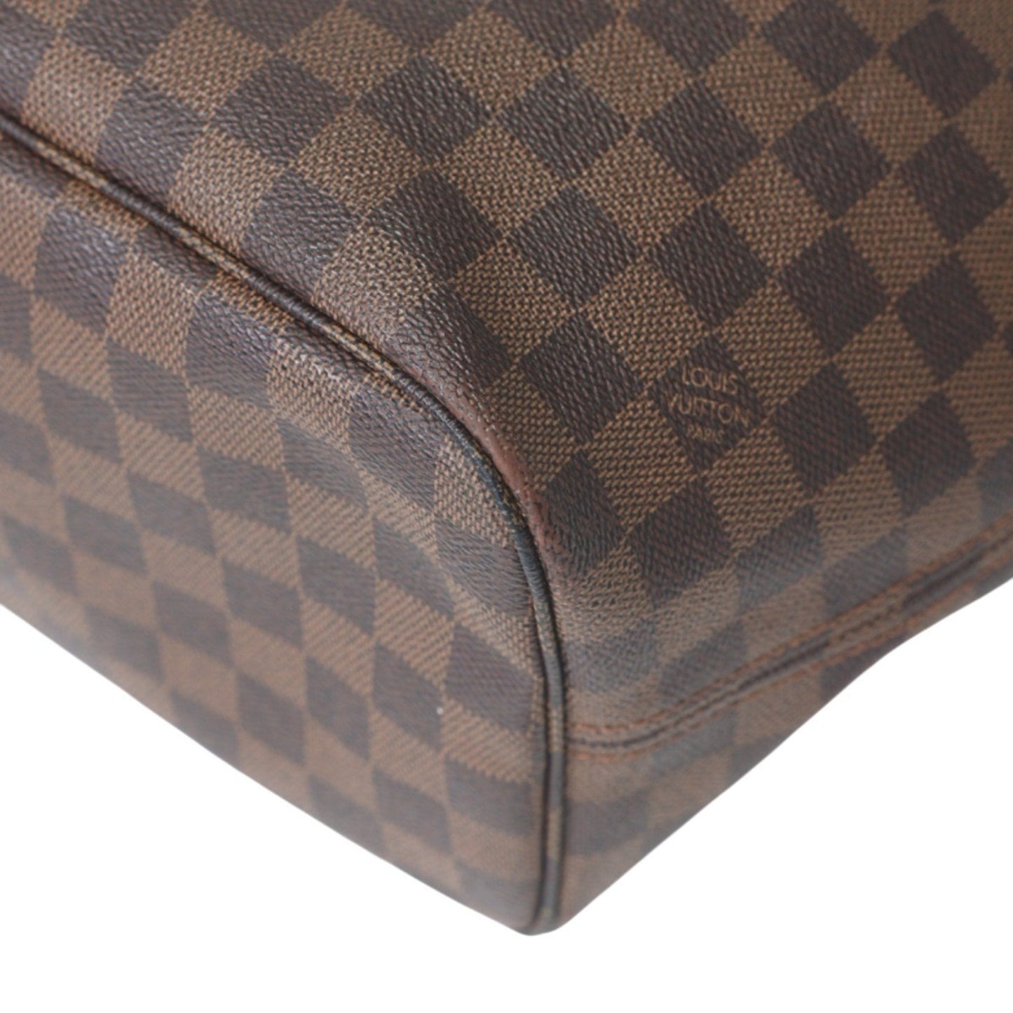 Louis Vuitton Brown Damier Canvas Damier Canvas Shoulder Bag Tote Bag (Pre-Owned)