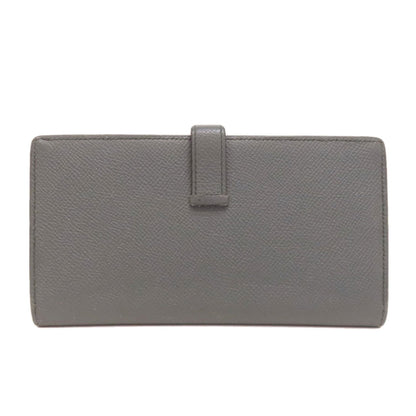 Hermes Gray Epsom Leather Wallet (Bi-Fold) (Pre-Owned)