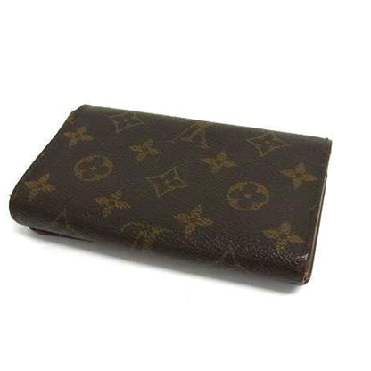 Louis Vuitton Brown Pvc Leather Wallet (Bi-Fold) (Pre-Owned)