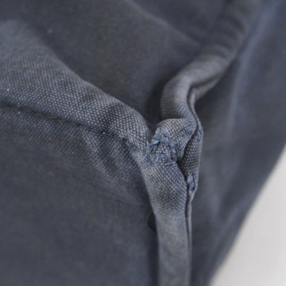 Hermes Navy Canvas Tote Bag (Pre-Owned)