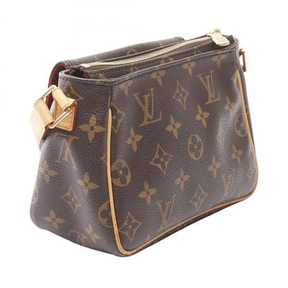 Louis Vuitton Brown Pvc Leather Shoulder Bag (Pre-Owned)