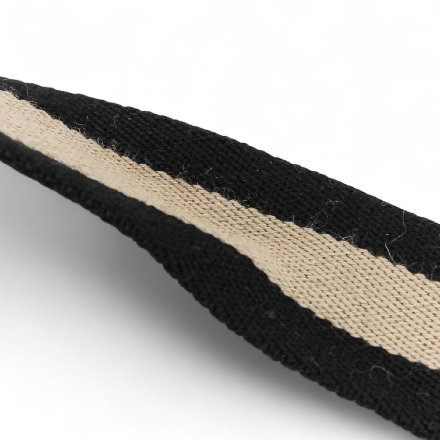 Gucci Black Leather Gg Canvas Handbag Shoulder Bag (Pre-Owned)