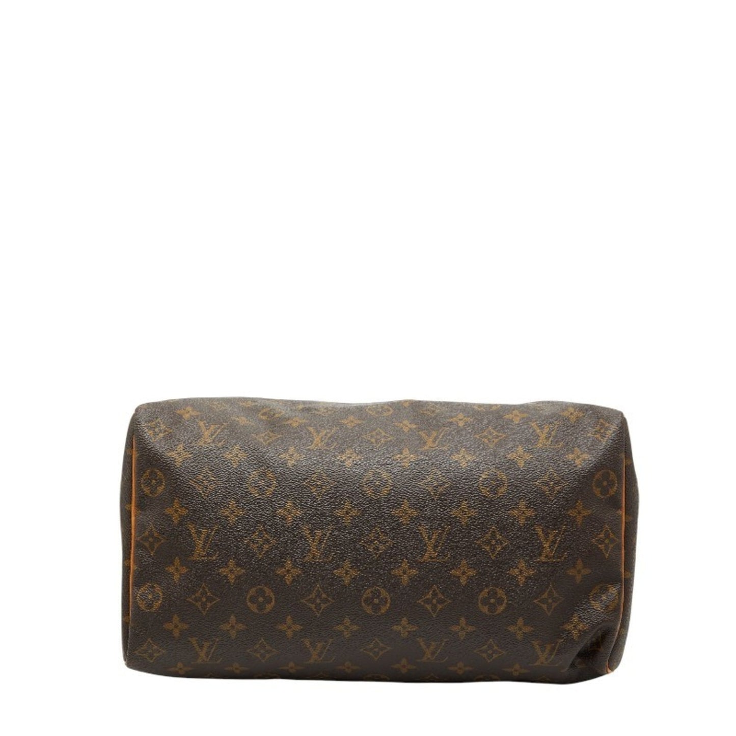 Louis Vuitton Brown Pvc Leather Boston Bag Handbag (Pre-Owned)