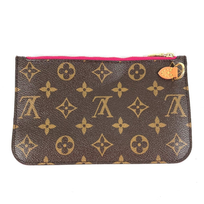 Louis Vuitton Brown Monogram Pink Monogram Clutch Bag Pouch (Pre-Owned)